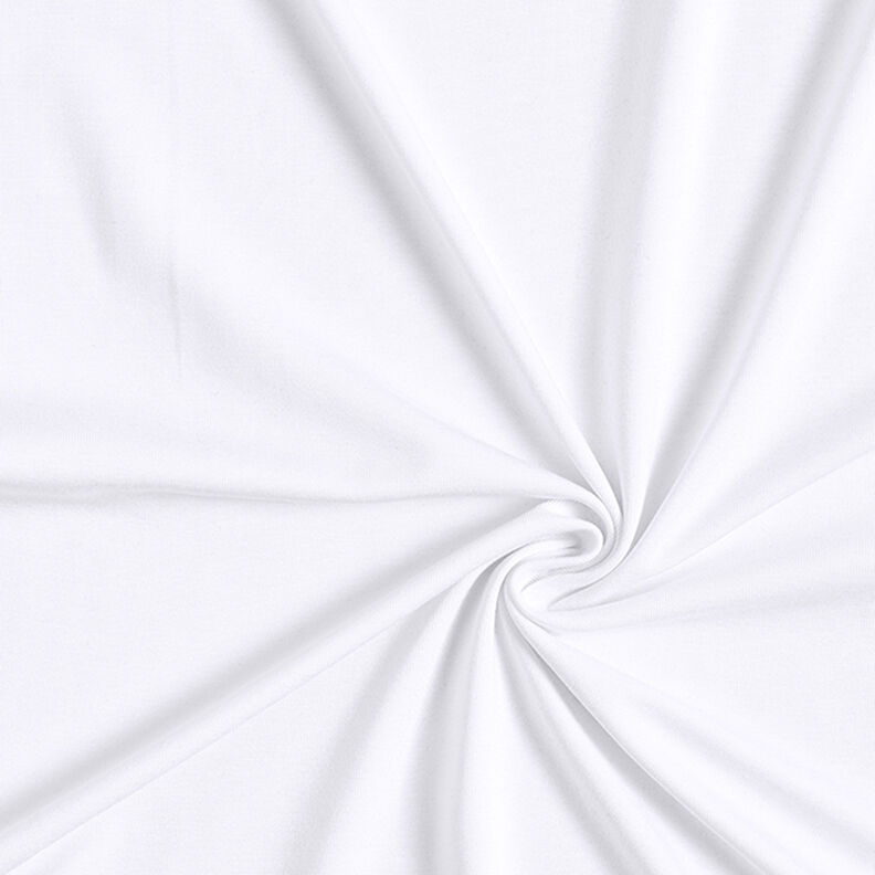 Tencel Modal Jersey – hvid,  image number 1