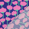 LENZING™ ECOVERO™ viskosestof  Poppies | Nerida Hansen – marineblå/pink,  thumbnail number 4
