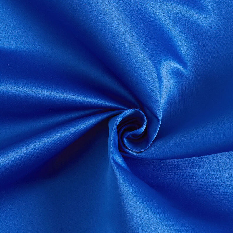 Duchesse Satin – kongeblå,  image number 1