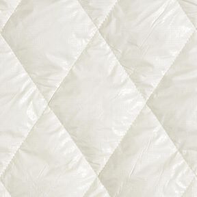Quiltstof let glans romber – elfenben, 