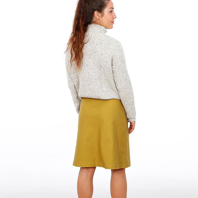 FRAU INA - enkel nederdel med påsatte lommer, Studio Schnittreif  | XS -  XXL,  image number 4