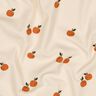 GOTS Bomuldsjersey appelsiner | Poppy Fabrics – lysebeige/karamel,  thumbnail number 2