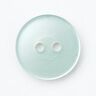 2-hulsknap blank [Ø 15 mm] – lys mint,  thumbnail number 1