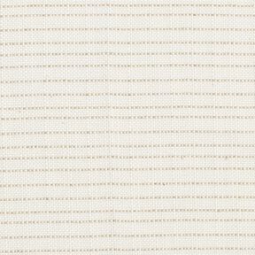 Dekorationsstof Panama diskret stribe &ndash; lysebeige/lysebeige, 
