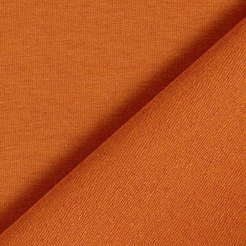 Let French Terry ensfarvet – karamel,  image number 5
