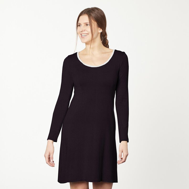 Rib-jersey fin 2-1-1-1 rib &ndash; sort,  image number 7