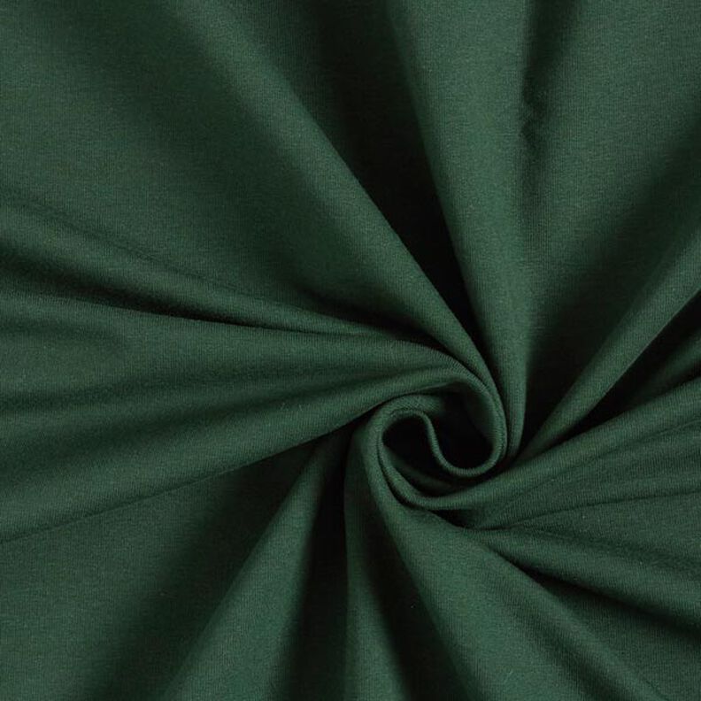 GOTS French Terry Sommersweat | Tula – mørkegrøn,  image number 1