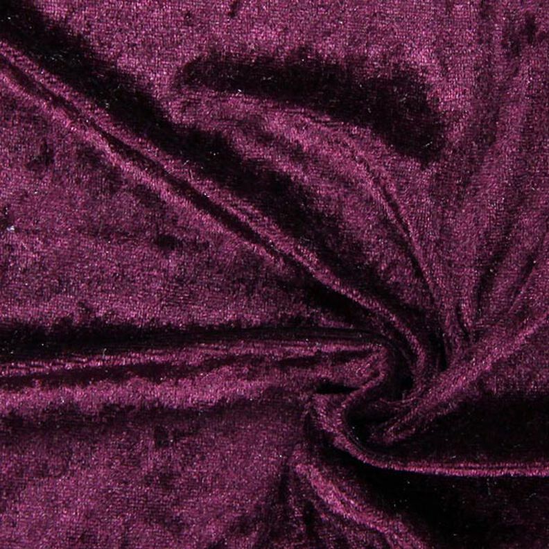 Nervøst velour – aubergine,  image number 1
