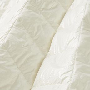 Quiltstof let glans romber – elfenben, 