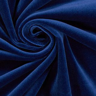 Dekorationsstof bomuldsfløjl – kongeblå, 