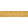 Skråbånd Stjerner Bio-bomuld [20 mm] – sennep,  thumbnail number 1