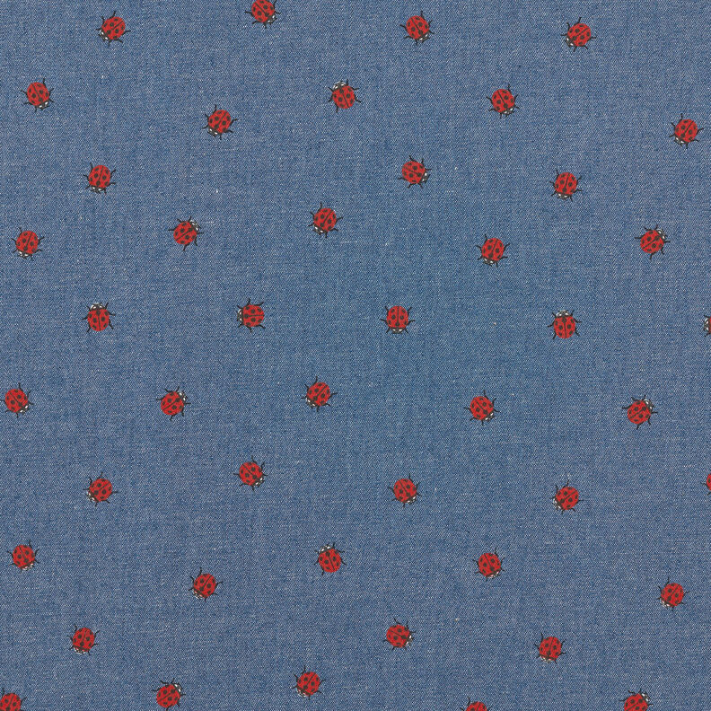 Chambray Mariehøne – jeansblå,  image number 1