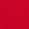 Ribstrik ensfarvet – rød,  thumbnail number 1