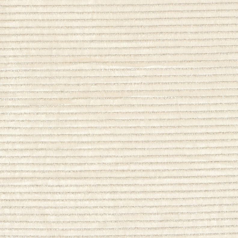 Nicki stof glimmerstriber – lysebeige/sølv metallic,  image number 1