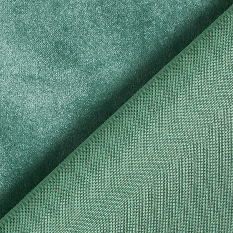 Dekorationsstof fløjl – grøn,  image number 3