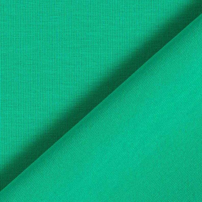 Bomuldsjersey Medium ensfarvet – grøn,  image number 5