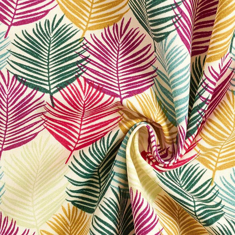 Outdoor Dekorationsstof Tropiske Blade – natur,  image number 3
