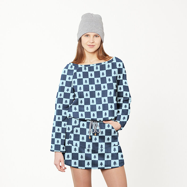 Softsweat grantræer – marineblå/lyseblå,  image number 6