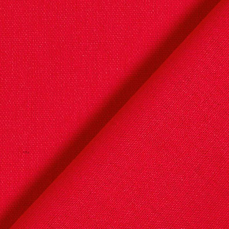 Viskose-hør-miks Ensfarvet – rød,  image number 3
