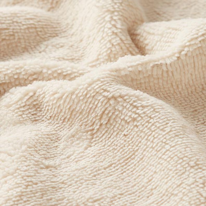 Hyggefrotte Bambus Ensfarvet – sand,  image number 2