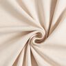 Ribvævet, rørformet stof smalle cirkler – beige/uldhvid,  thumbnail number 1