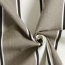 Outdoor stof Canvas blandede striber – hvid/grå,  thumbnail number 3