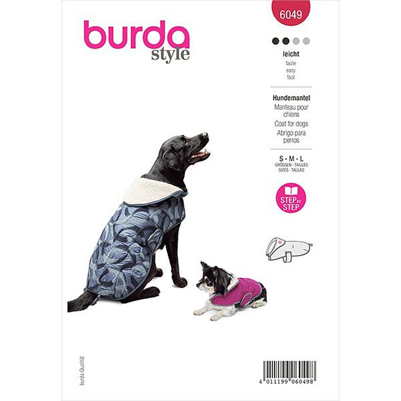 Hundefrakke, Burda 6049 | S/M/L,  image number 1