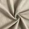 Musselin/Dobbelt-Crincle stof Tone-i-tone blomsterranke – silkegrå,  thumbnail number 3