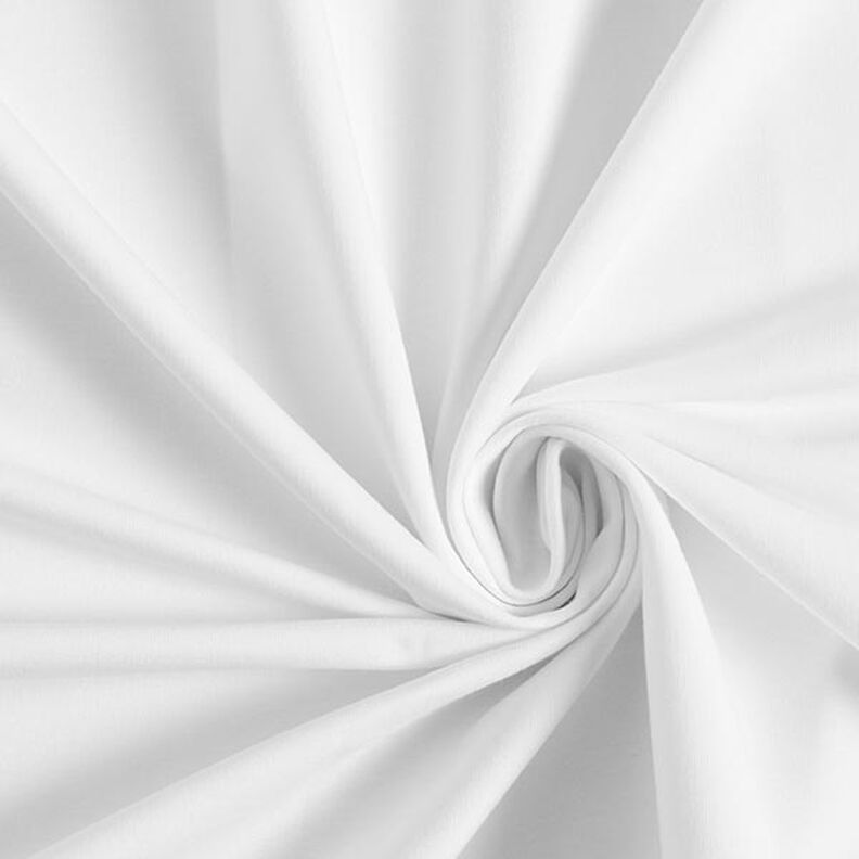 GOTS French Terry Sommersweat | Tula &ndash; hvid,  image number 1