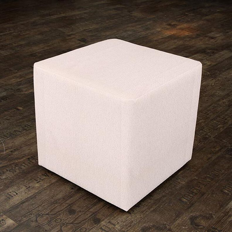 Dekorationsstof Halvpanama Lurex – rosa,  image number 6