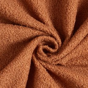 Polsterstof Teddy blød – terracotta, 