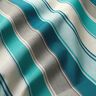 Outdoor stof Canvas blandede striber – blågran/greige,  thumbnail number 2