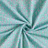 Bomuldsstof Poplin sm&aring; ornamenter &ndash; mint/pastelviolet &ndash; mint/pastelviolet,  thumbnail number 3