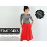 FRAU GINA - nederdel i wrap-look med sidesømslommer, Studio Schnittreif  | XS -  XL,  thumbnail number 1
