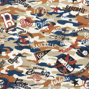 Alpefleece Baseball – mellembrun, 