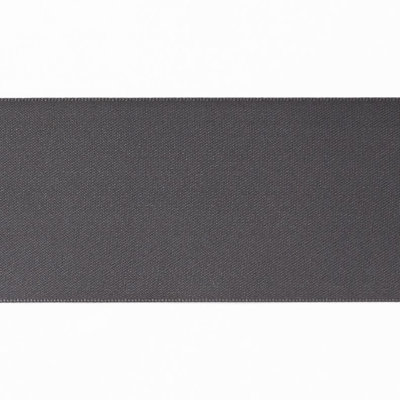 Satinbånd [50 mm] – mørkegrå,  image number 1