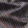 Skjortestof brede og smalle striber – blå/antracit,  thumbnail number 2