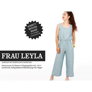 FRAU LEYLA - jumpsuit med knaplukning bagpå, Studio Schnittreif  | XS -  XXL, 