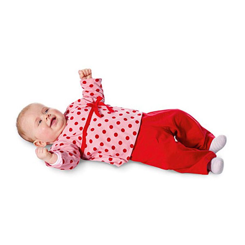 Baby – slå-om bluse / bukser med elastiklinning /,  image number 3