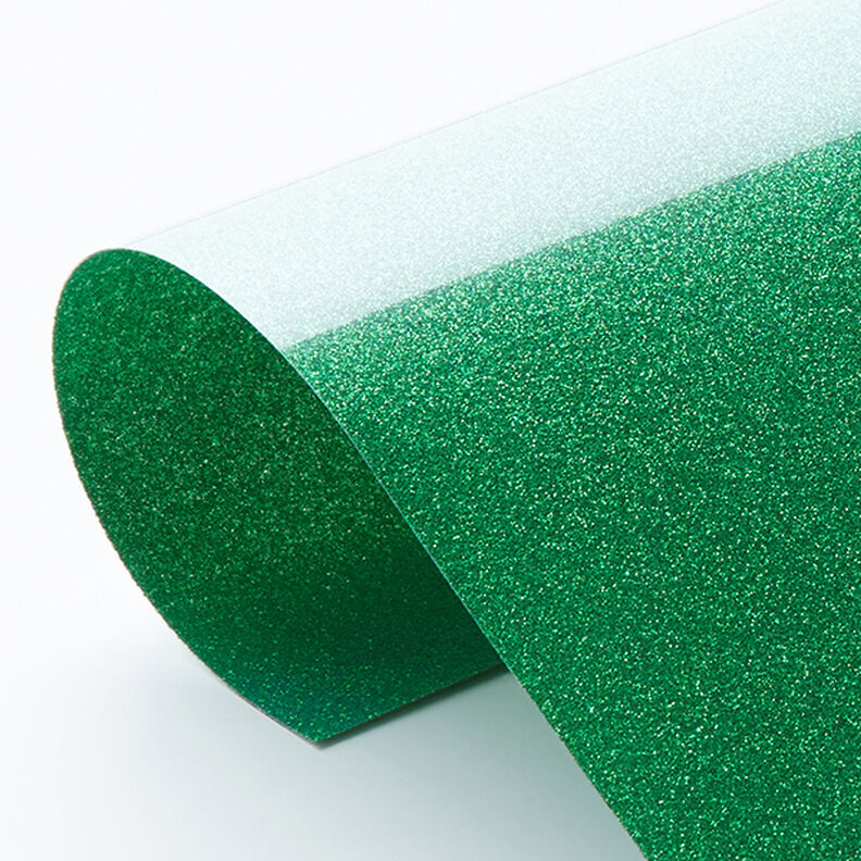 Flexfolie glitter Din A4 – græsgrøn,  image number 3