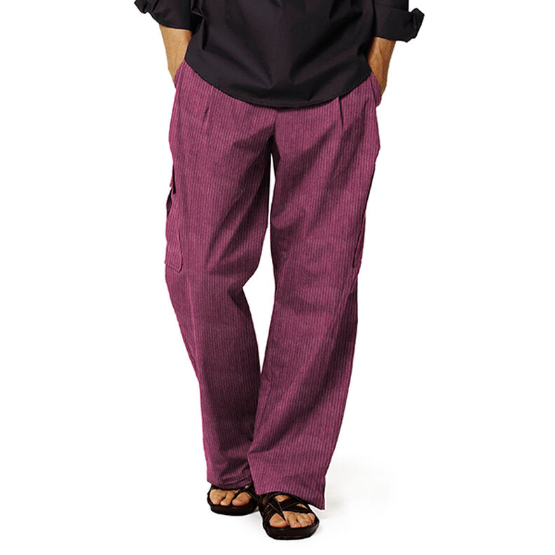 Bred cord forvasket Ensfarvet – bær,  image number 14