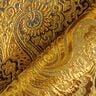 Beklædnings-jacquard metallic paisley – guld/sort,  thumbnail number 4
