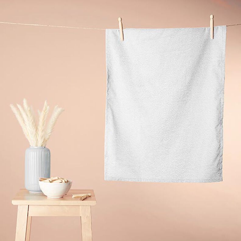 Frottéstof – hvid,  image number 7