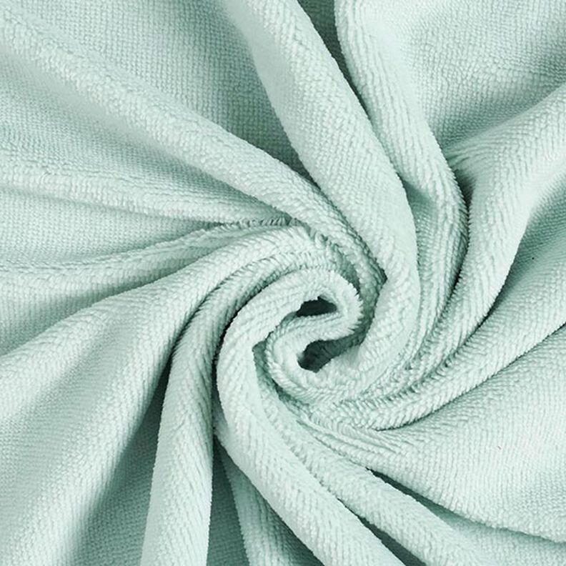 Hyggefrotte Bambus Ensfarvet – aquablå,  image number 1