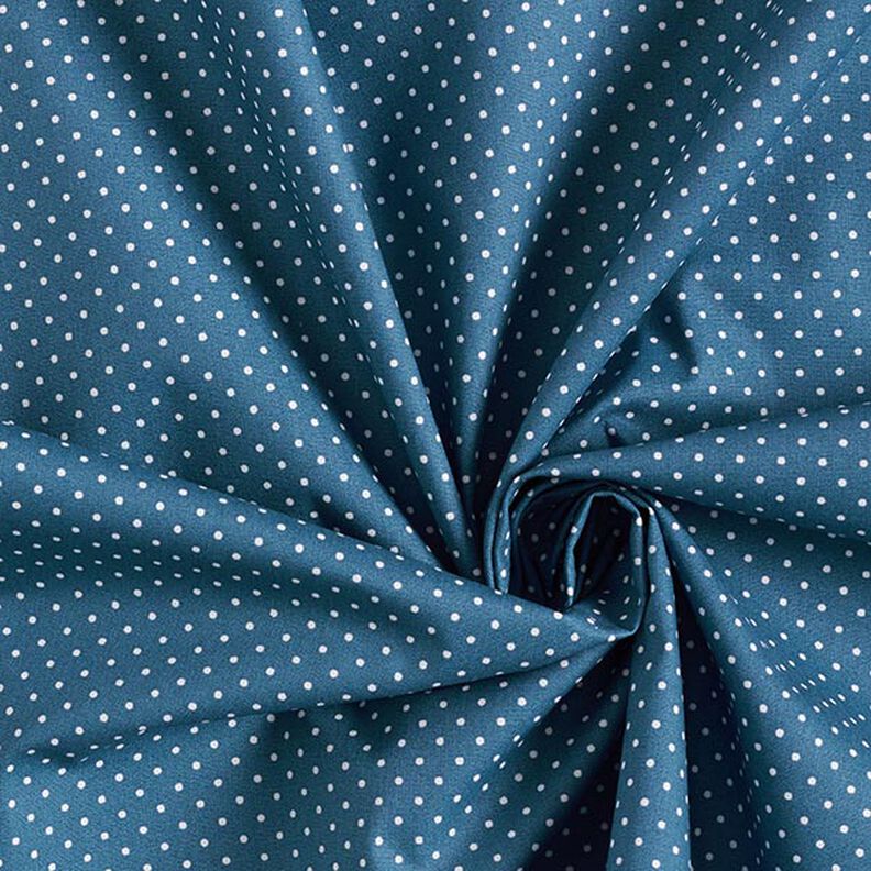 Voksdug Små prikker – jeansblå,  image number 4