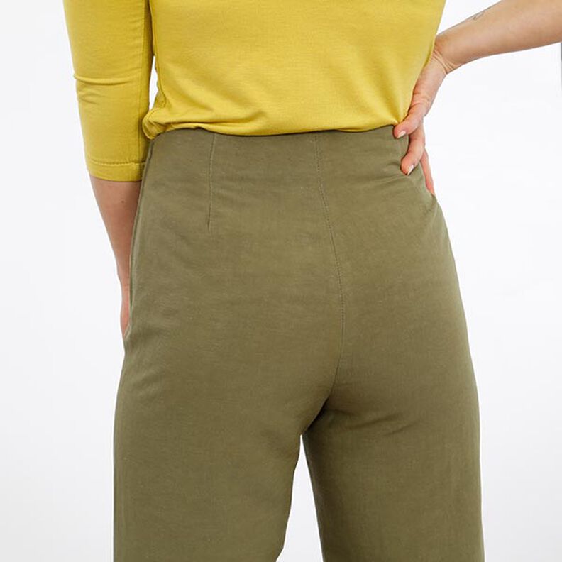 FRAU ELENA - enkle bukser med lige ben, Studio Schnittreif  | XS -  XXL,  image number 7