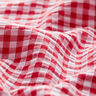 Bæk og bølge Bomuldsblanding Vichy-tern – rød,  thumbnail number 2