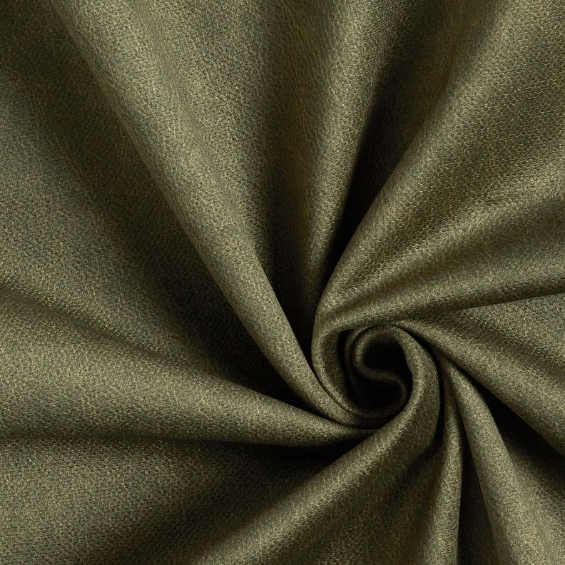 Polsterstof fl&oslash;jlslook &ndash; m&oslash;rk fyr,  image number 1