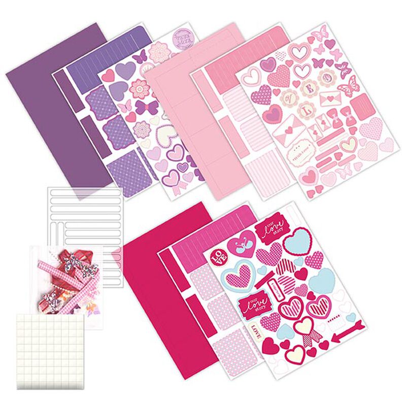 Pop-up-boks-sæt Kærlighed [ 3Styk ] – pink/rosa,  image number 2