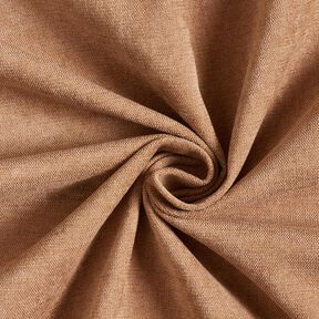 Polsterstof fin struktur – lysebrun, 